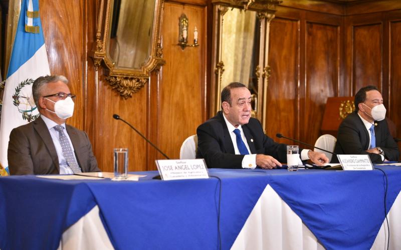 Presidente Alejandro Giammattei 