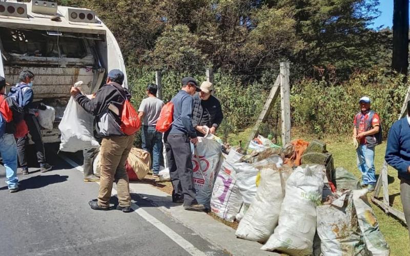San Pedro Sacatepéquez, San Marcos se une para eliminar la contaminación