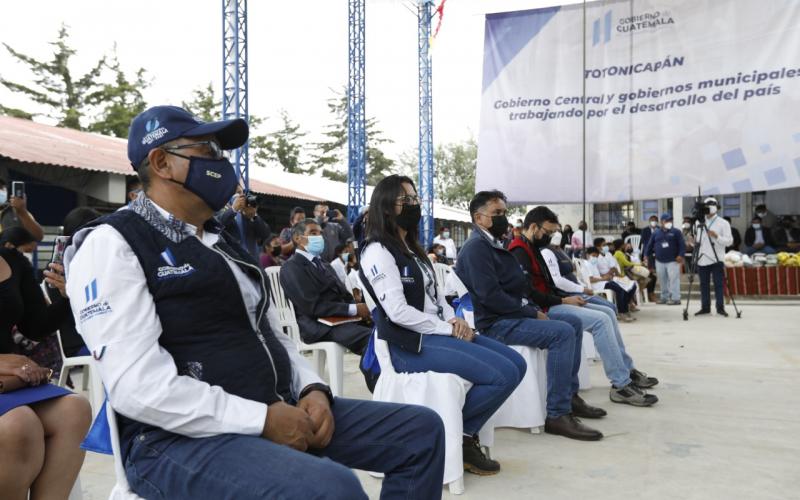 Secretaria de SEGEPLAN, Keila Gramajo participa en la Gira Presidencial 2022 en Totonicapán 