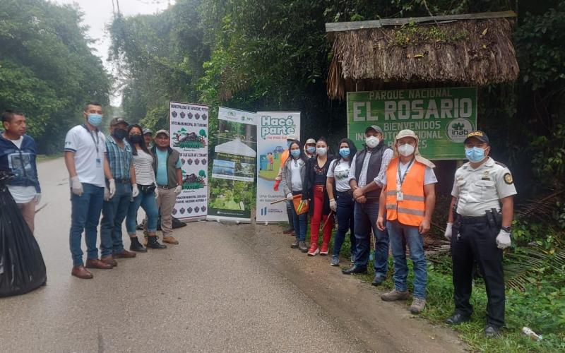 Petén hace su parte en contra de la contaminación