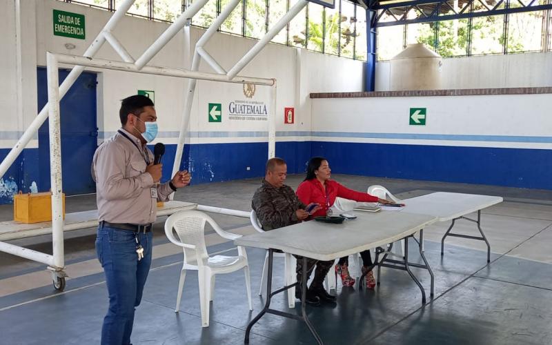 Capacitaciones educativas del MARN benefician a San Marcos