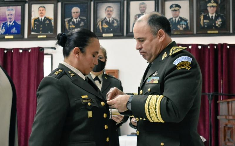 Reconocen labor profesional del personal femenino que integra las filas militares