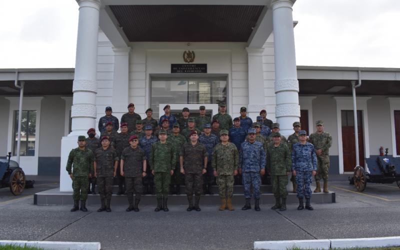 Ministerio de la Defensa Nacional preside XXII Reunión de Comandantes Fronterizos Guatemala-México