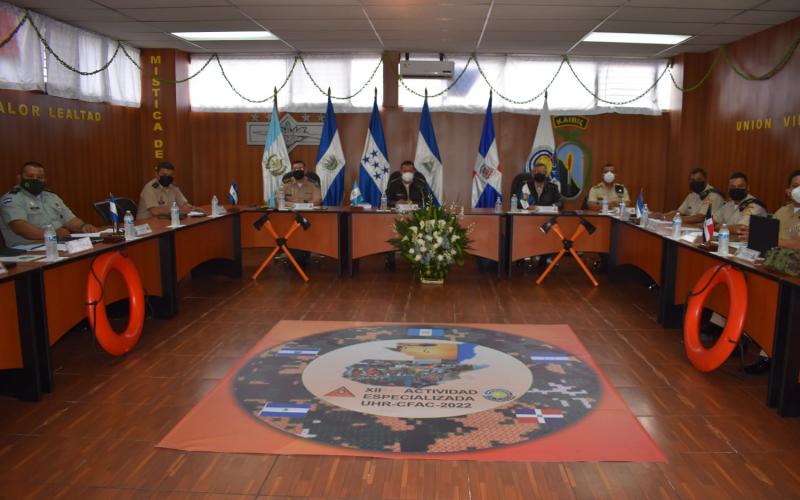 Países que integran la Conferencia de las Fuerzas Armadas Centroamericanas planifican entrenamiento y respuesta en caso de desastres