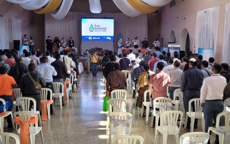 Pacto Ambiental en Alta Verapaz promueve la conservación de los recursos naturales