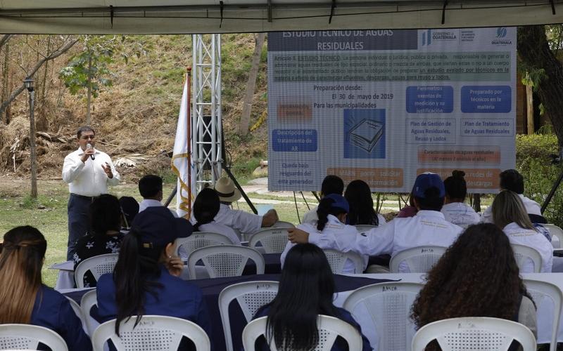 MARN impulsa el tratamiento de las aguas residuales para la conservación hídrica