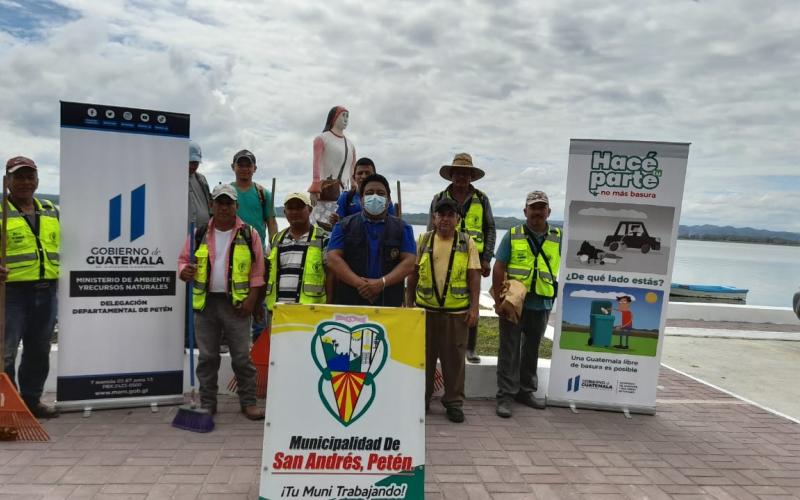Saneamiento ambiental avanza en Petén