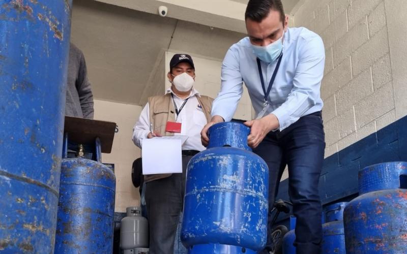 El MEM sigue con la fiscalización de expendios de gas propano.
