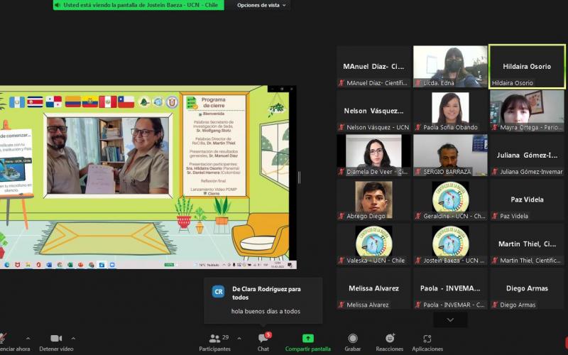 Trabajo del MARN en el saneamiento de playas destaca durante encuentro latinoamericano