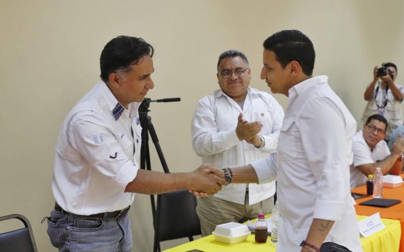 Ministros de Ambiente de Guatemala y Honduras acuerdan trabajar en equipo para el saneamiento del río Motagua