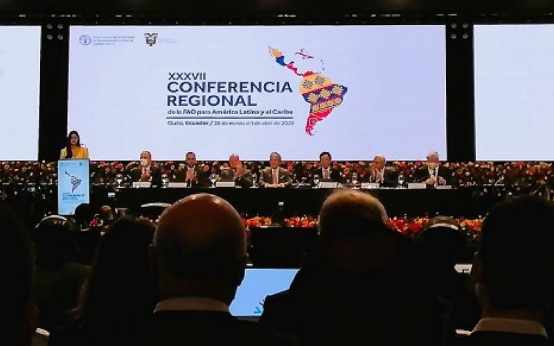 Guatemala participa en la 37° Conferencia Regional de la FAO para América Latina y el Caribe