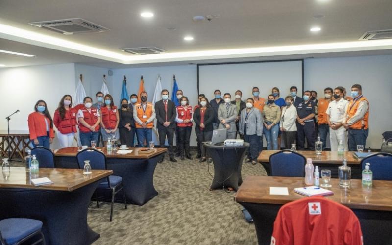 Participantes del Taller Nacional para la Actualización del Manual del CCAH y el Manual de Procedimientos del Ministerio de Relaciones Exteriores de la República de Guatemala.