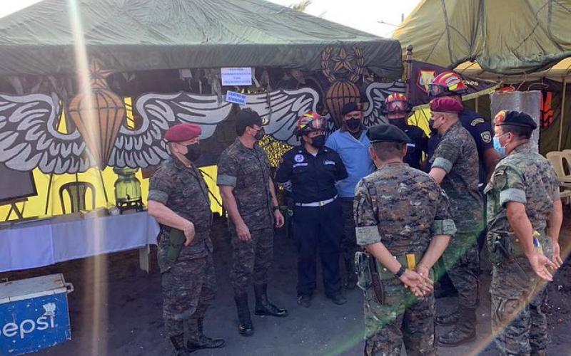 Supervisan Campamentos SINAPRESE 2022