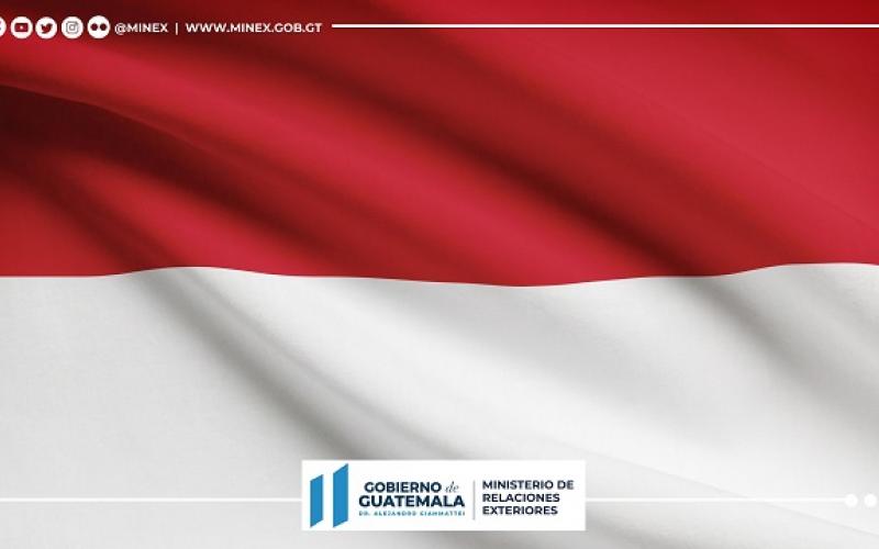 Treinta años de relaciones diplomáticas entre Guatemala e Indonesia