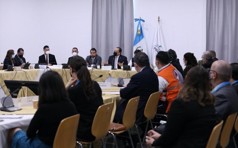 Minex participa en plan interinstitucional para abordar posible caravana de migrantes a mediados de abril  