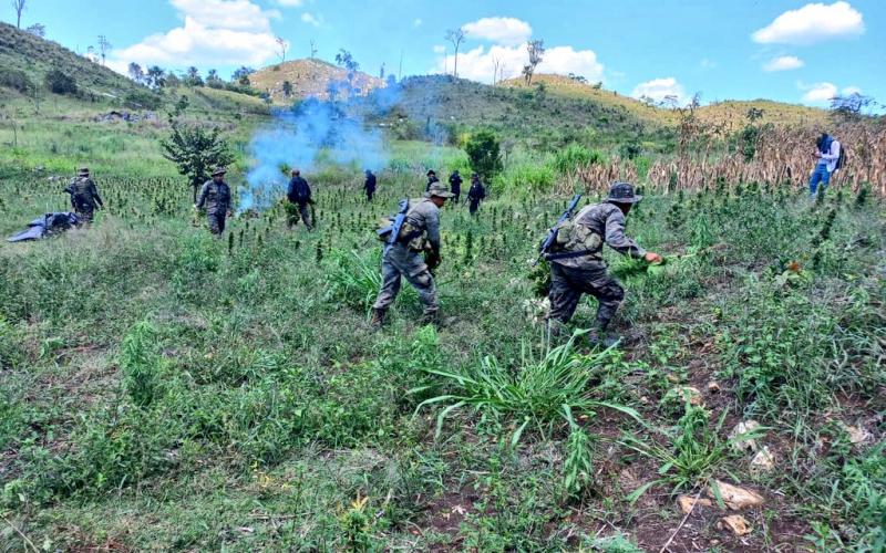 Ejército de Guatemala alcanzó importantes resultados contra el crimen organizado transnacional durante el primer trimestre de 2022