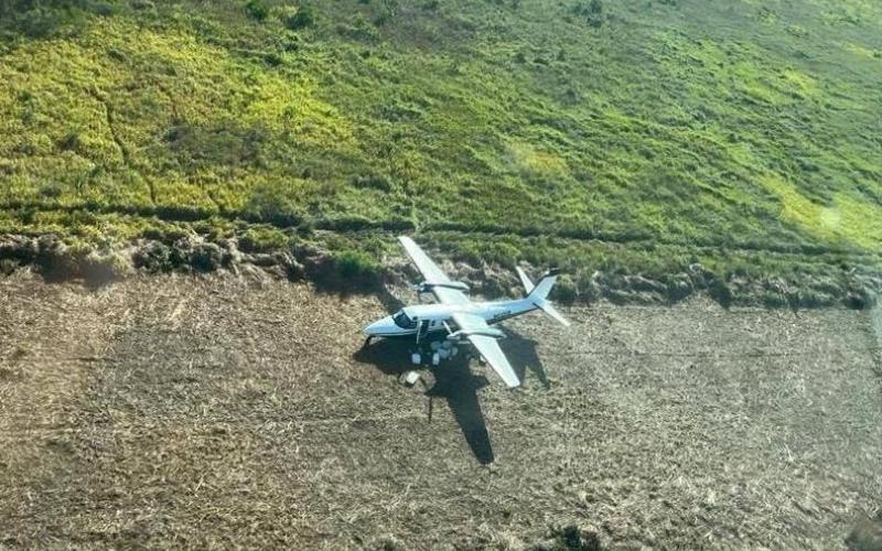 Ejército de Guatemala localizó aeronave en San Andrés, Petén