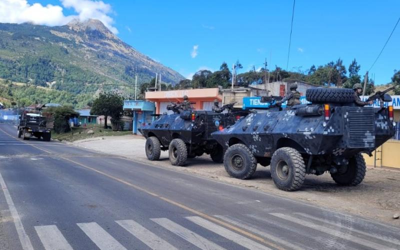 Ejército de Guatemala mantiene presencia en Tajumulco e Ixchiguán, San Marcos