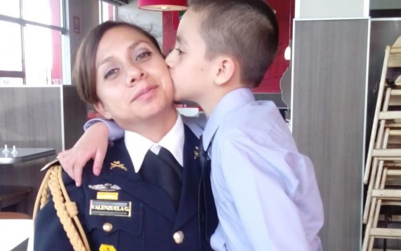  Mayor de Policía Militar Olga Patricia Valenzuela Godínez, Oficial del Ejército de Guatemala