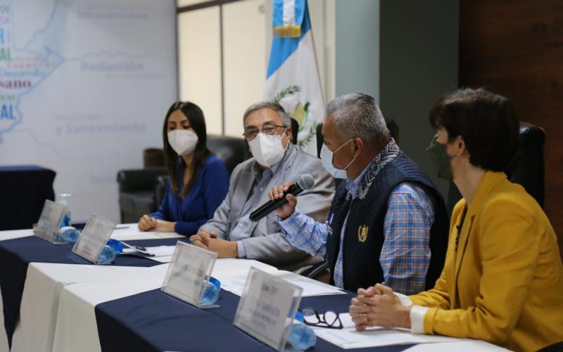Mides, MSPAS, Sesan y PMA firman adenda convenio NutriNiños