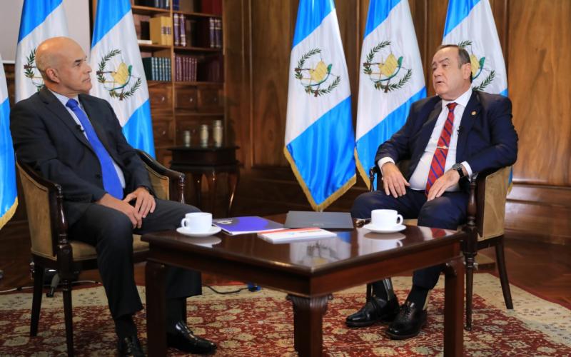 Presidente Alejandro Giammattei 