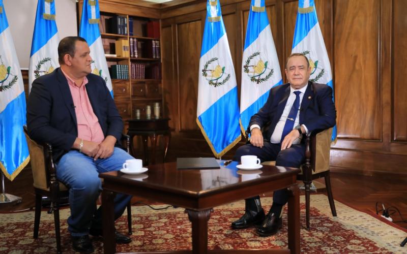 Presidente Alejandro Giammattei 