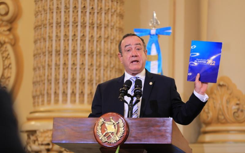 Presidente Alejandro Giammattei 