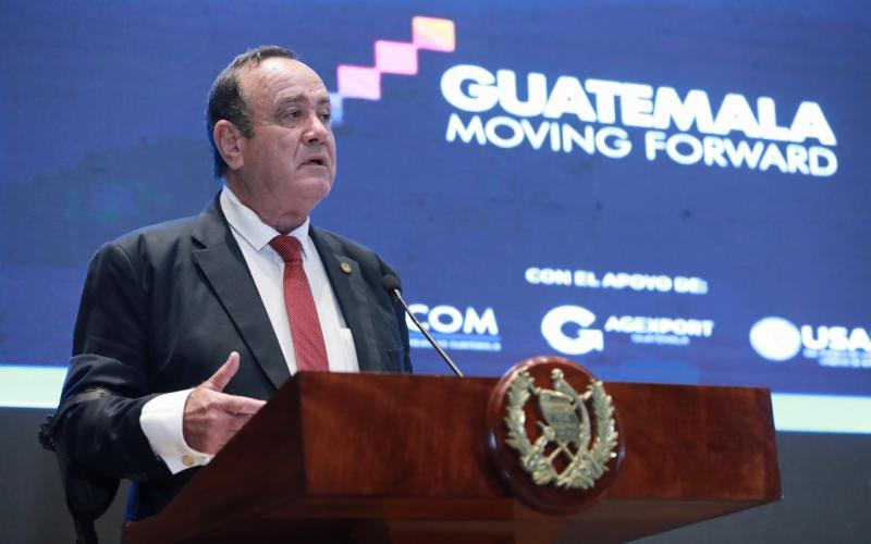 Presidente Alejandro Giammattei 