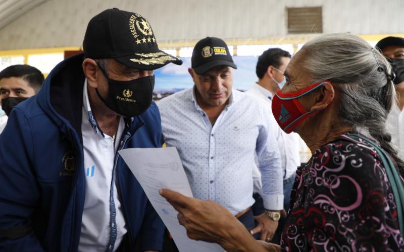 Presidente Alejandro Giammattei 