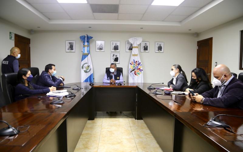 Mides y PNUD en reunión sobre Registro Social de Hogares