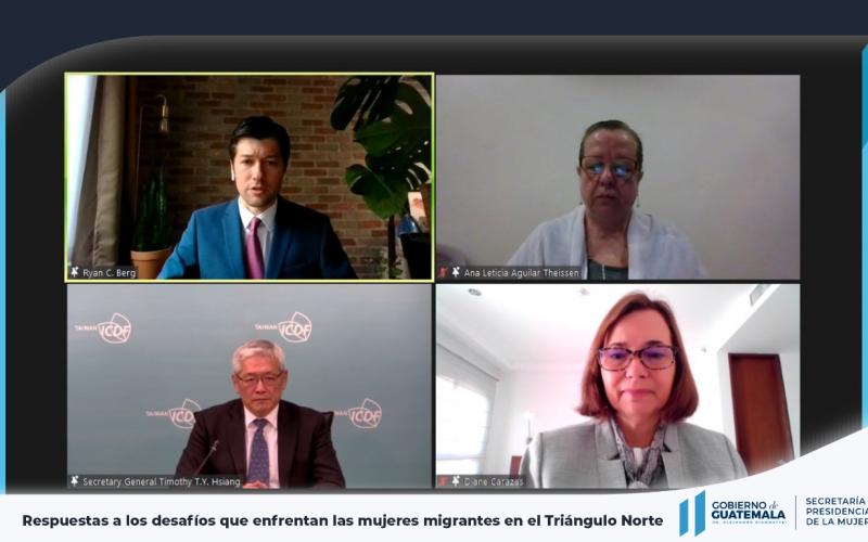 Secretaria Presidencial de la Mujer, Ana Leticia Aguilar Theissen 