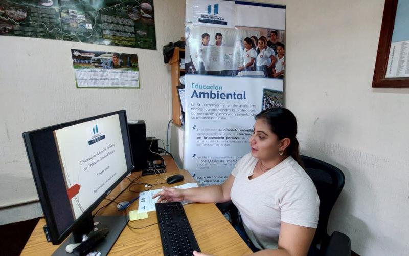 Continúa la formación ambiental en Baja Verapaz