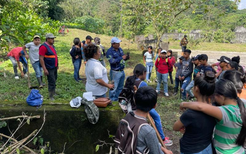 300 árboles plantados en jornada de reforestación en Escuintla
