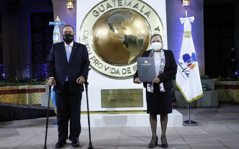 Presidente Alejandro Giammattei