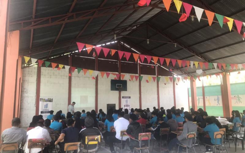 Educación ambiental en Cubulco avanza con jóvenes comprometidos