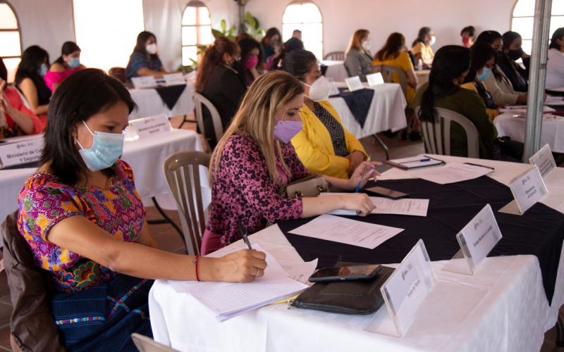 Representantes de las Unidades de Género del Organismo Ejecutivo 