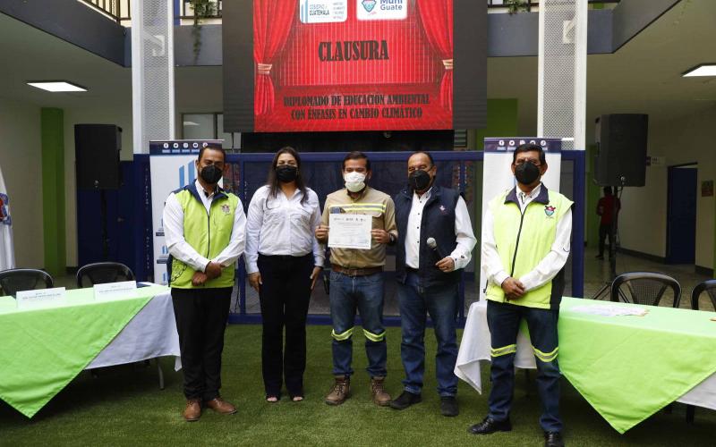 MARN finaliza con éxito diplomado de educación ambiental dirigido a personal de la Municipalidad de Guatemala