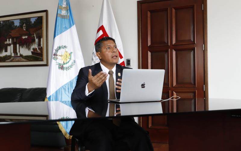 Oscar Pérez, viceministro de Desarrollo Sostenible.