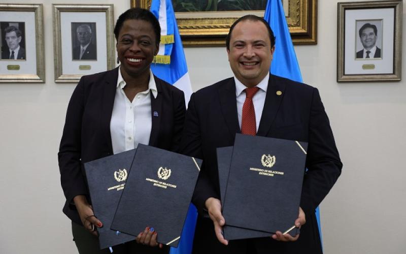 Minex y Acnur firman Carta Local de Entendimiento