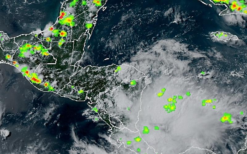 Imagen satelital. Fuente: NOAA.