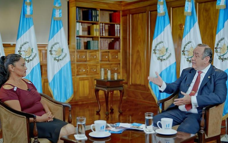 Presidente Alejandro Giammattei 