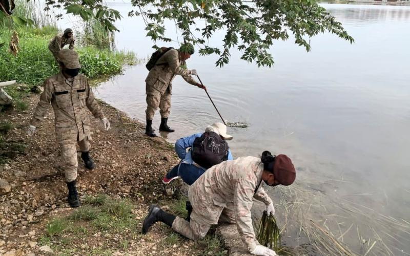 Ejército de Guatemala realiza actividades que promueven el cuidado del ambiente