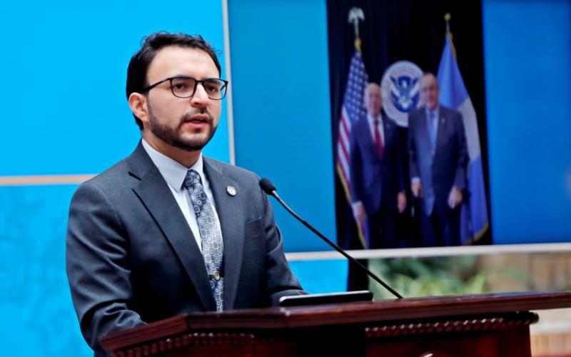 Kevin López, secretario de Comunicación Social de la Presidencia