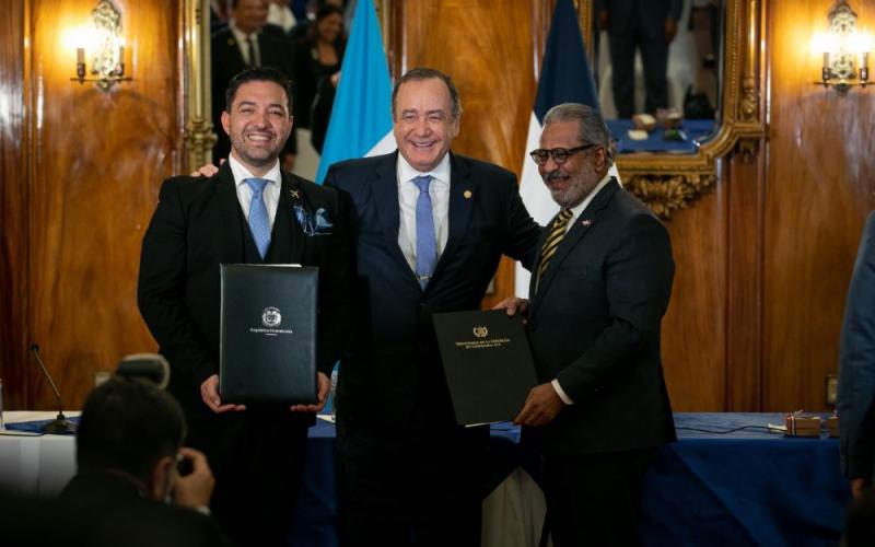 Presidente Alejandro Giammattei 