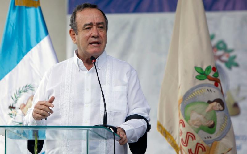 Presidente Alejandro Giammattei 