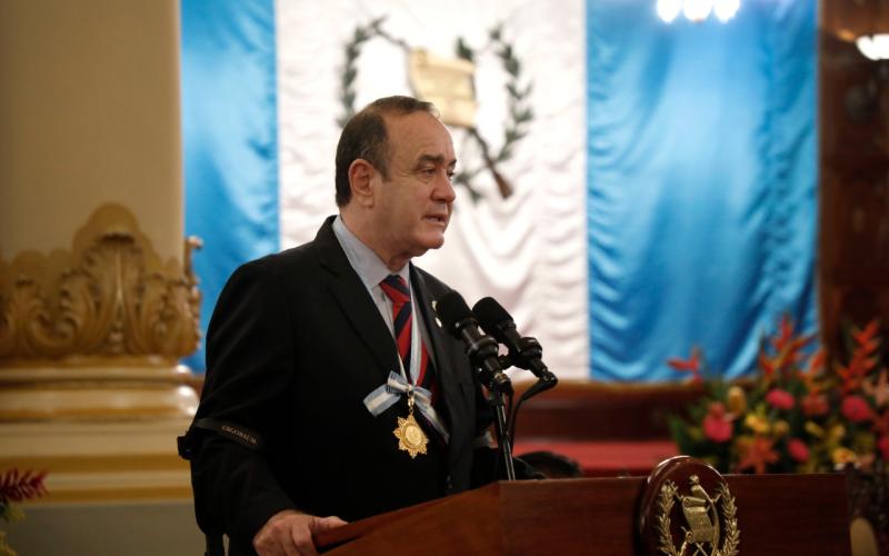 Presidente Alejandro Giammattei 