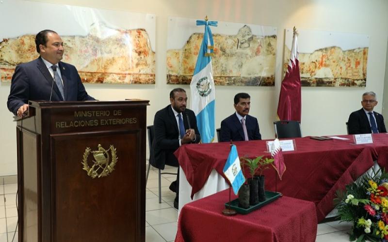 Guatemala y Catar afianzan vínculos diplomáticos, económicos y de lucha contra cambio climático