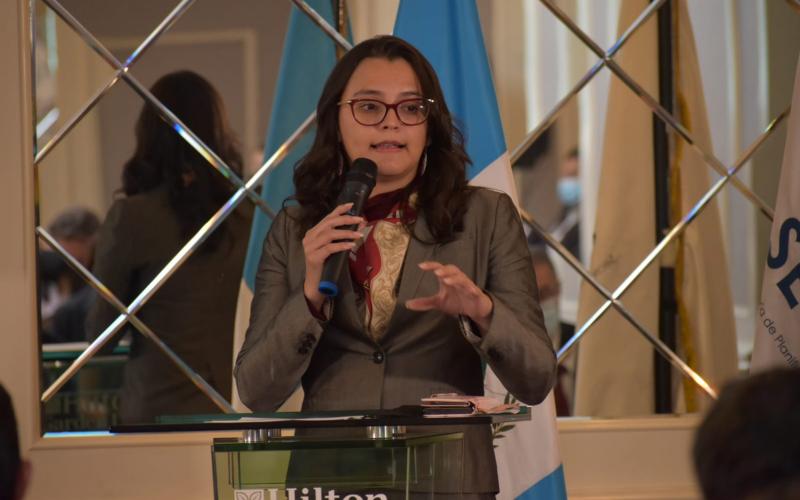 Secretaria General de SEGEPLAN, Luz Keila Vilchez