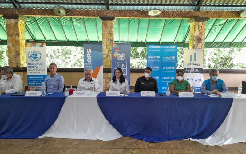 Lanzamiento del programa "Fortaleciendo la resiliencia en los hogares para la seguridad hídrica y alimentaria en el Corredor Seco