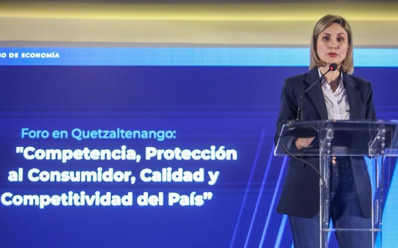 La Viceministra de Inversión y Competencia, Francisca Cárdenas, presidió el evento.